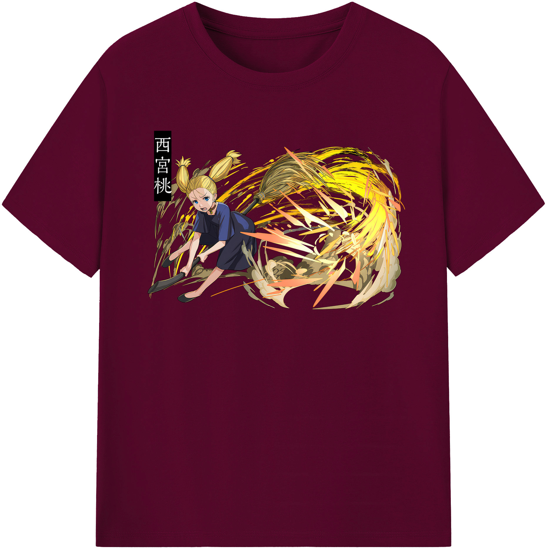 （画像用） 呪術廻戦 Jujutsu Kaisen レディースカジュアルプリントTシャツ（綿100％）
